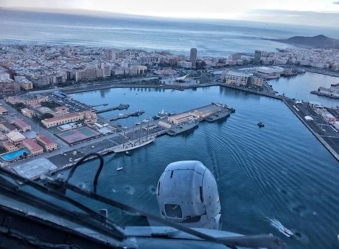 Juan Sebastián Elcano llega a Las Palmas de Gran Canaria