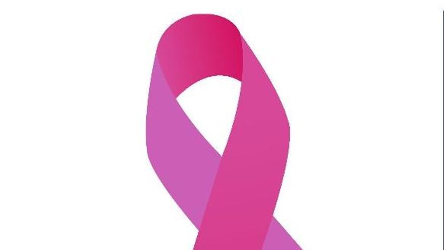 Lazo rosa símbolo de la lucha contra el cáncer.