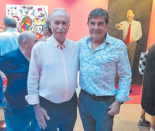 Pep Lluís Barceló y Adrián Salazar.