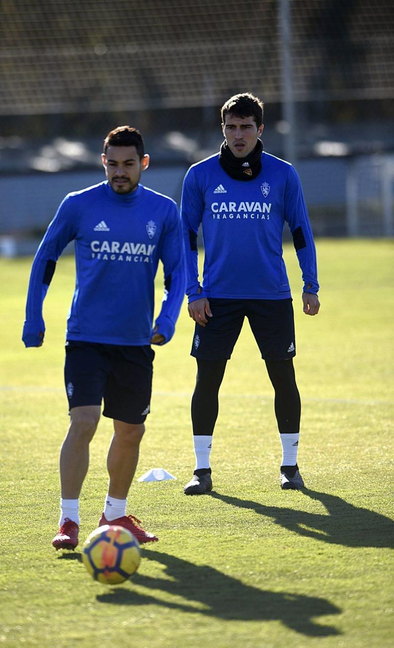 Entrenamiento del Real Zaragoza 12/11/2018