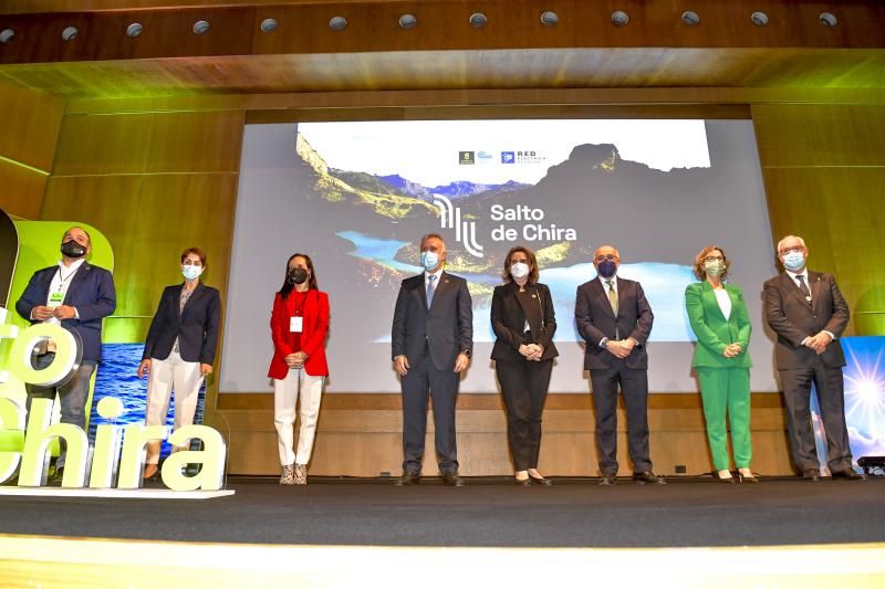 Acto de inicio de las obras de Salto de Chira