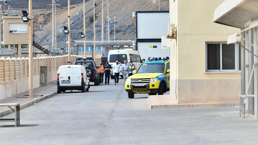 Frontera de Tarajal en Ceuta.