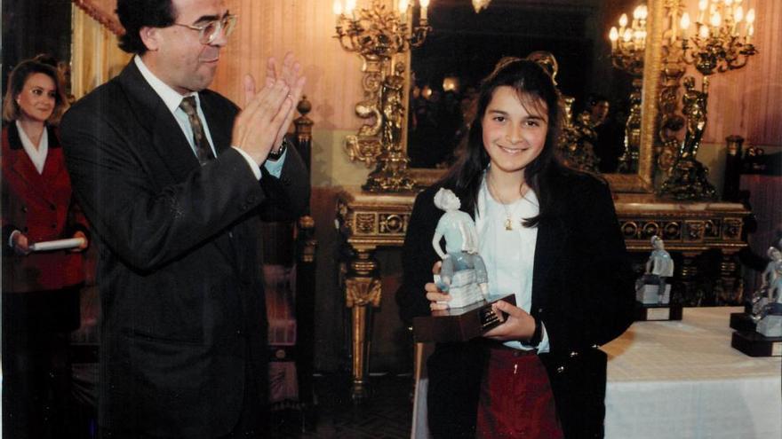 Esther Lucas recibe el premio