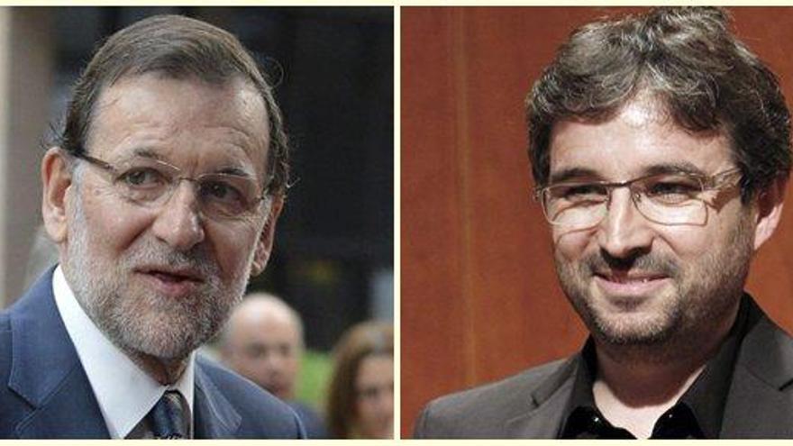 Mariano Rajoy y Jordi Évole.