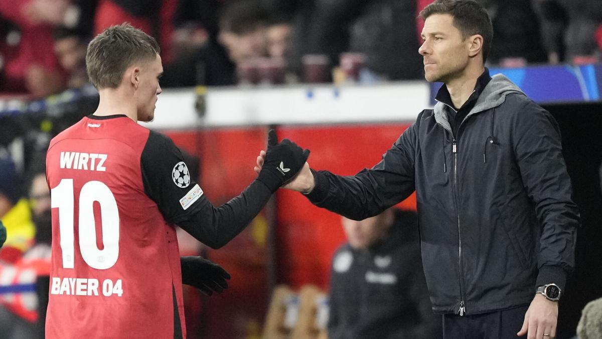 Leverkusen - Sparta Praga : El gol de Florian Wirtz