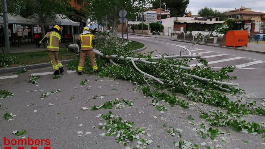 La pluja continuada pot deixar més de 100 litres a l&#039;Alt Empordà