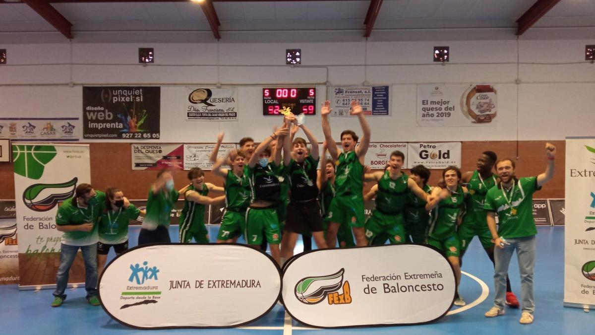 Equipo junior masculino.