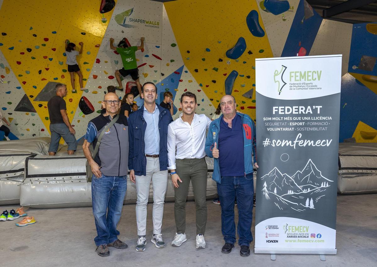 Benissa inaugura su nuevo rocódromo