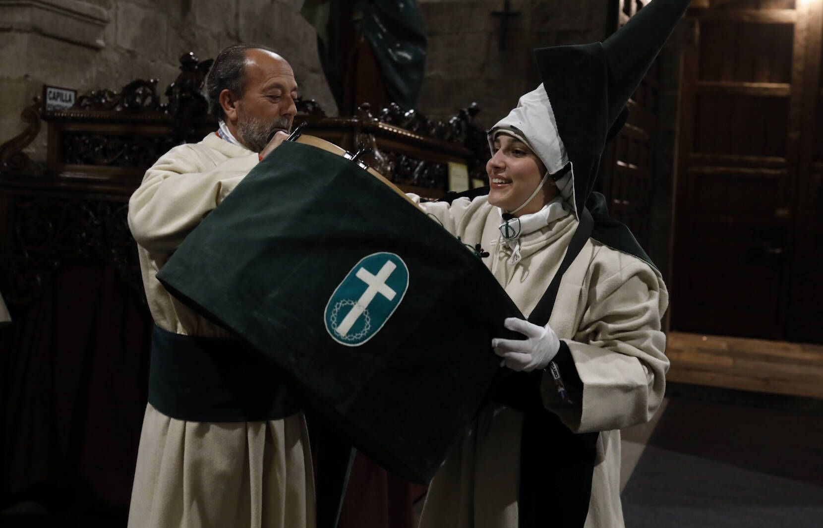 Zamora. Procesión de la Hermandad penitencial de las siete palabras