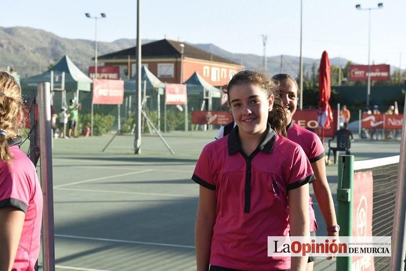 Inauguración del Campeonato Nacional de Tenis Alevín en el Club Cordillera