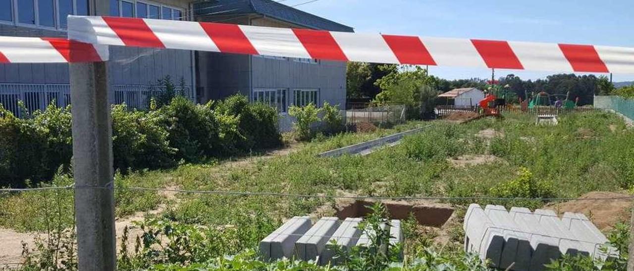 El entorno de O Agro en Castrelo donde se proyectó el parque biosaludable.  // FdV