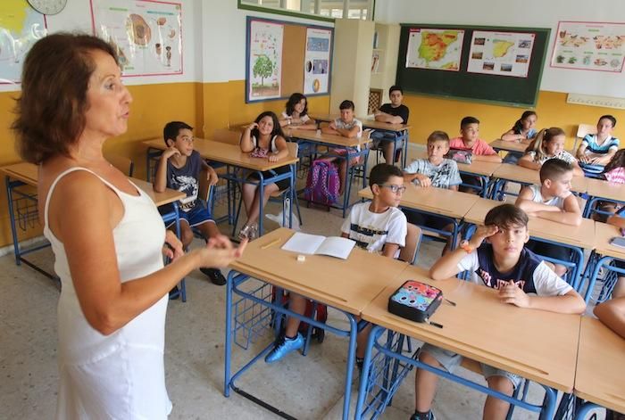 Inicio del curso escolar en Málaga