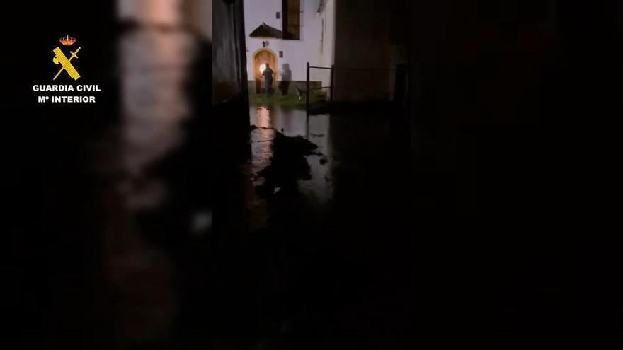 Borrasca Leonardo: Así fue la evacuación de una familia en Alcalá de los Gazules, Cádiz