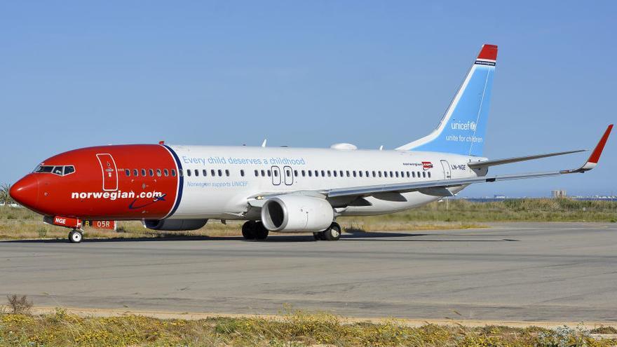 Compañía de vuelos Norwegian.