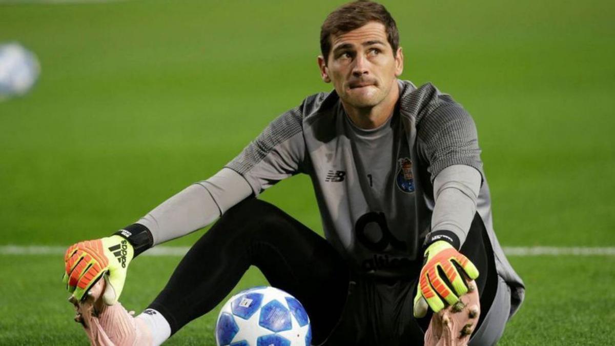 Íker Casillas, en su etapa como futbolista.