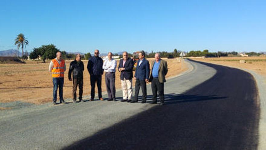 Visita institucional a las obras de mejora.