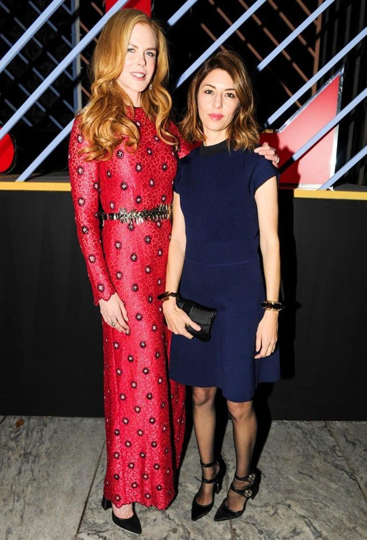 Nicole Kidman y Sofia Coppola, en la fiesta de Louis Vuitton celebrada en el MoMA