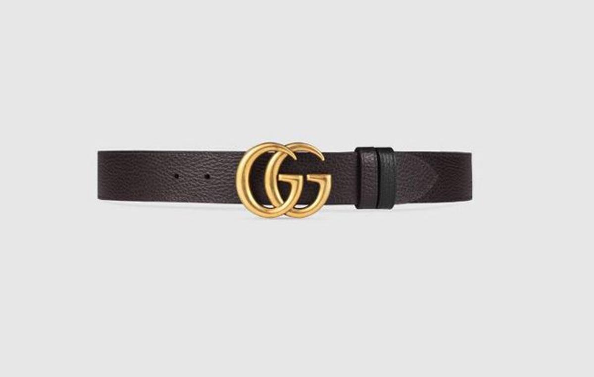 2. Cinturón con logo de Gucci