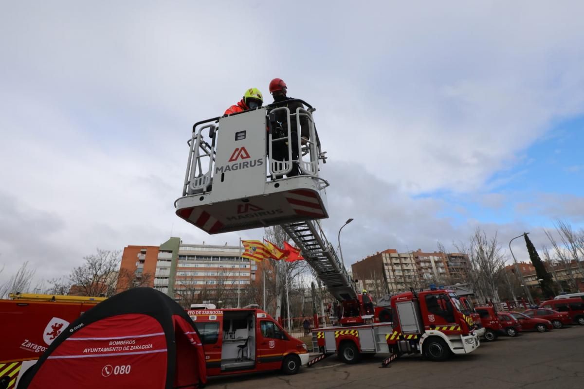 Los Bomberos de Zaragoza renuevan su flota con una inversión de 1,5 millones