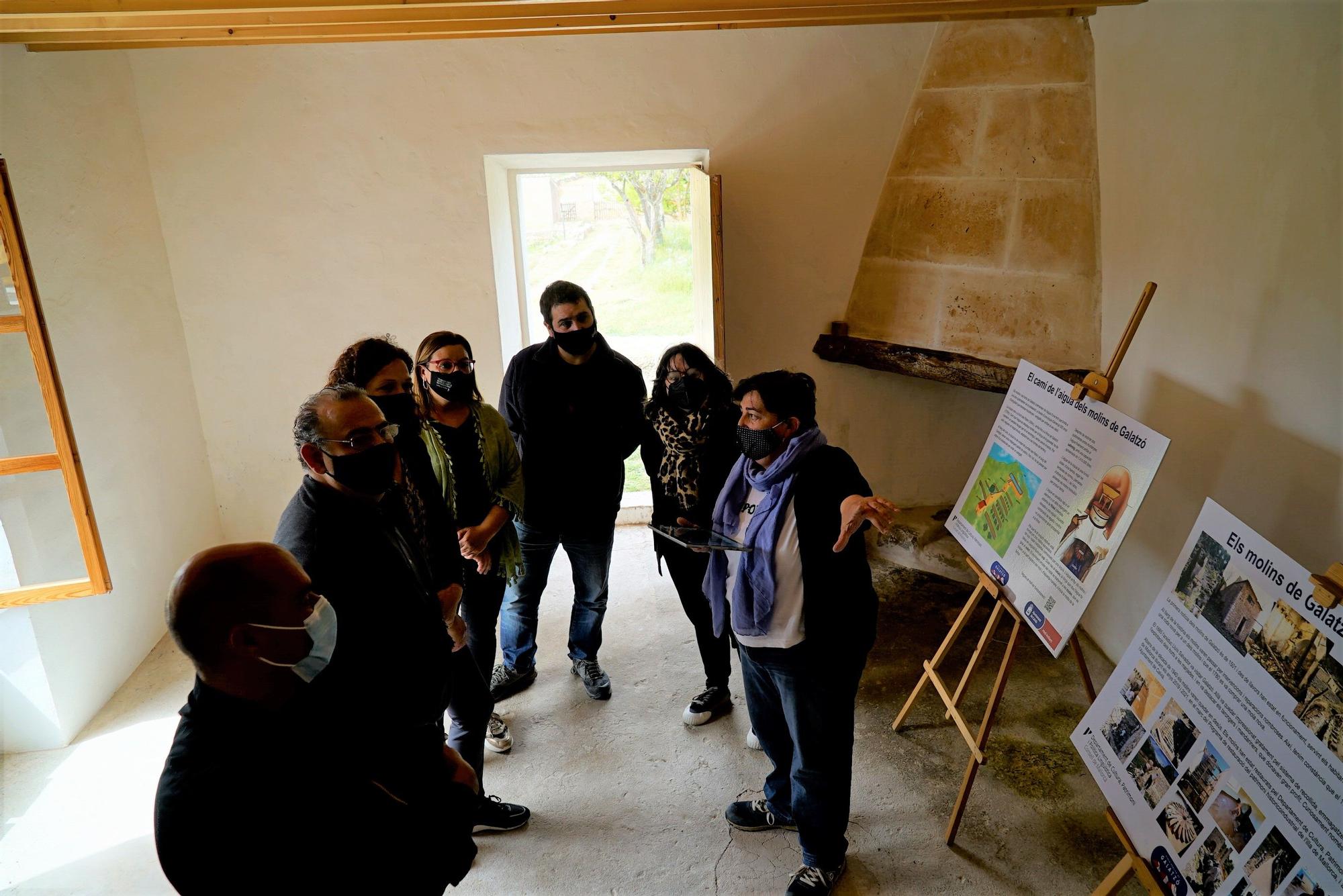 Los molinos de Galatzó vuelven a moler