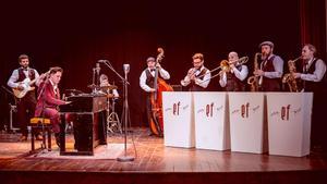 El pianista Enma Fernández, con su banda.