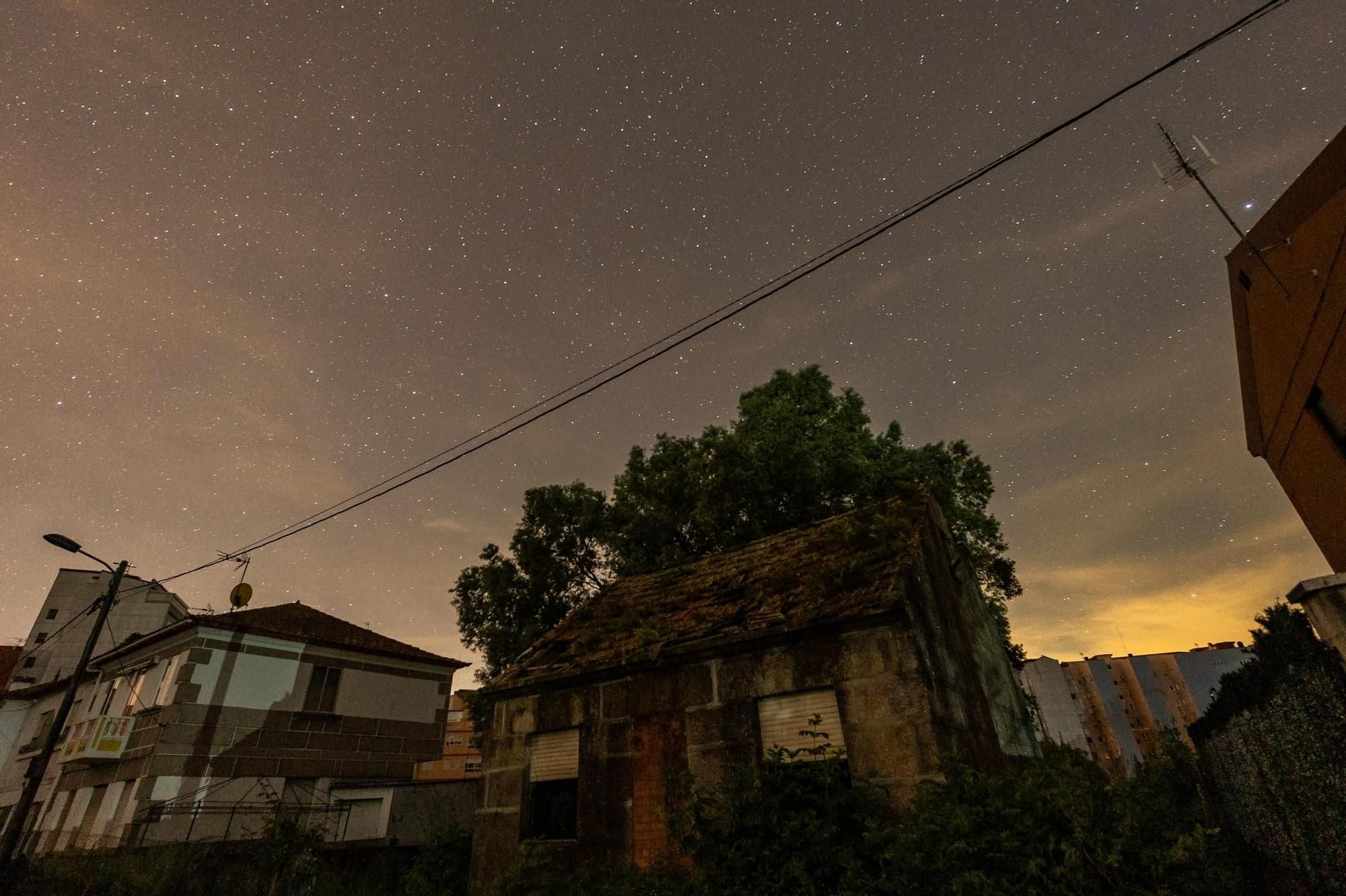 El apagón devuelve las estrellas al cielo de Vigo