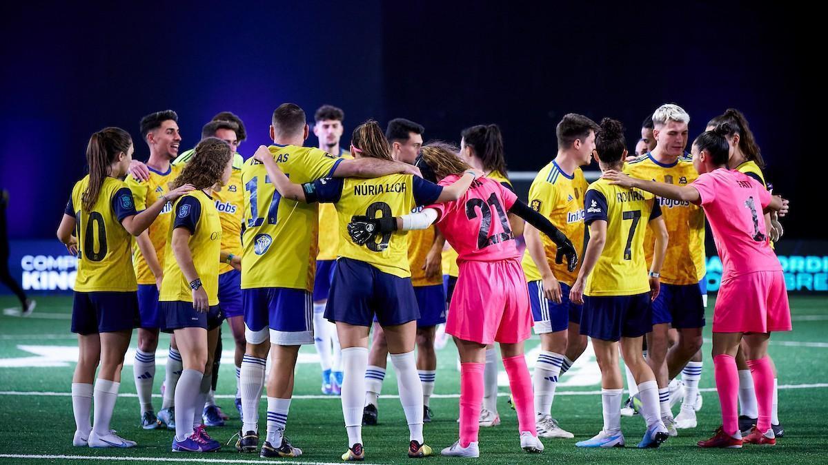 La Kings League tanca un any històric amb la primera competició mixta de futbol al Palau Sant Jordi