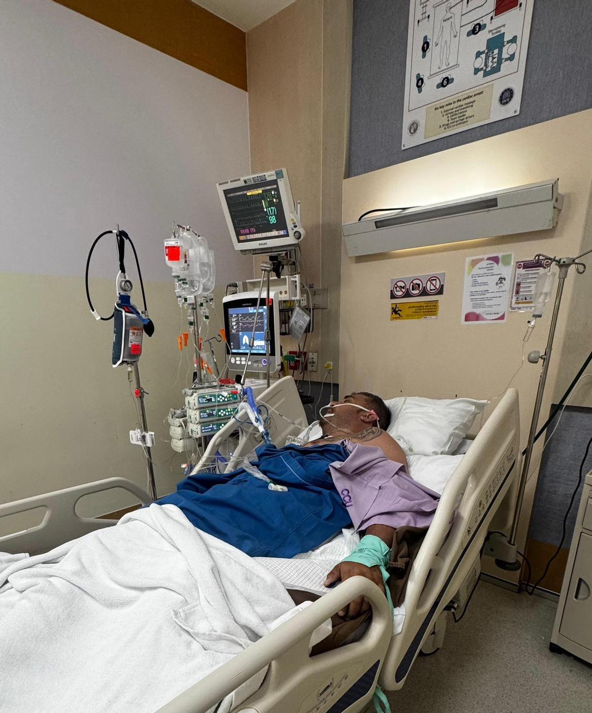 Seba: Drama del mallorquín en la UCI de Tailandia