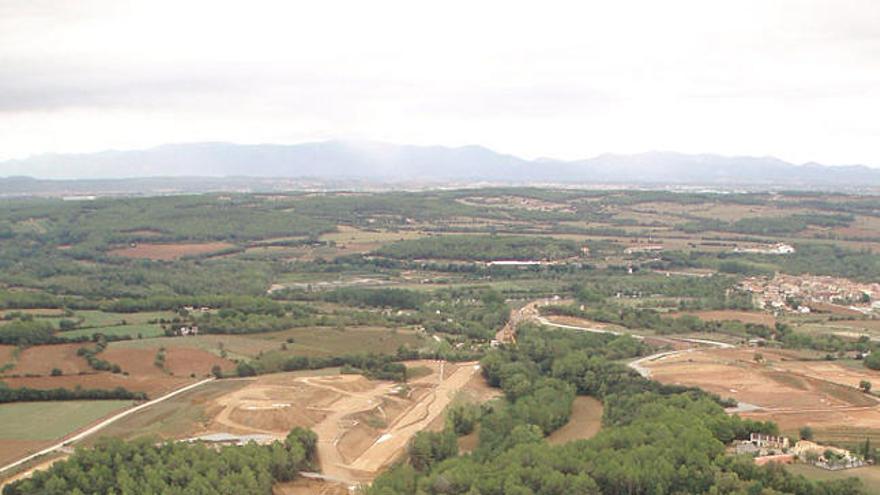 L&#039;efecte de les obres del TAV sobre el territori a tocar Cassinyola.