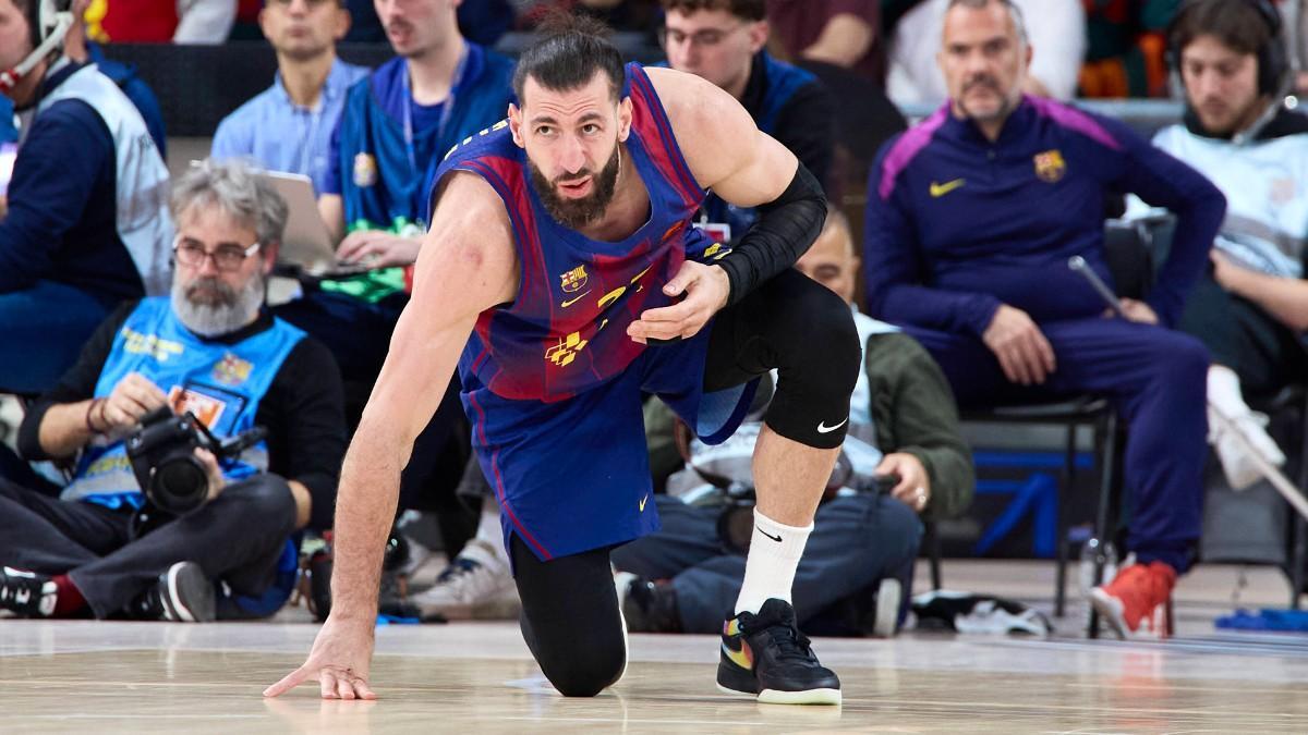 Tornike Shengelia, uno de los guerreros del Barça