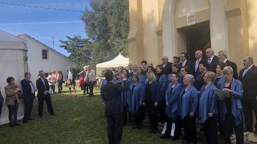 Concierto junto a la iglesia de Pancar, por San Patricio.