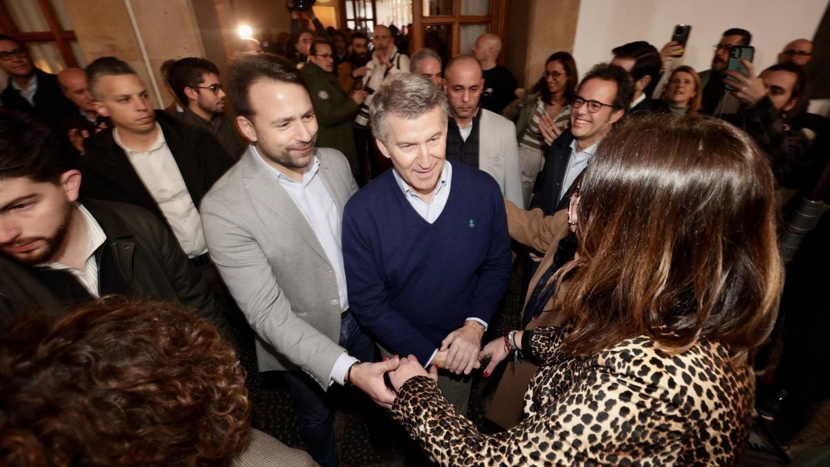 Los barones del PP firman en su cumbre con Feijóo la 'Declaración de Asturias'