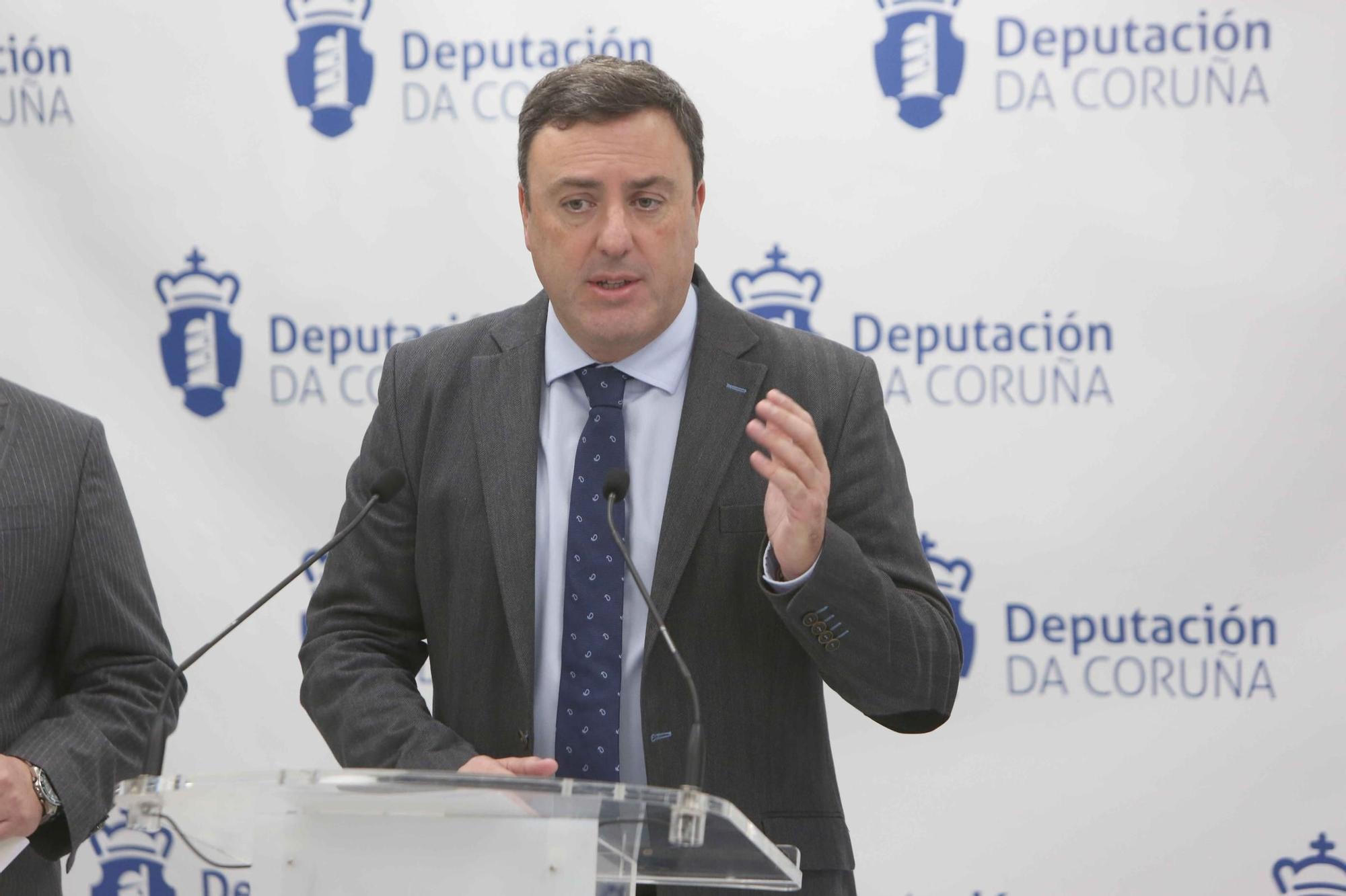 Presentación de los presupuestos de la Diputación de A Coruña para 2024