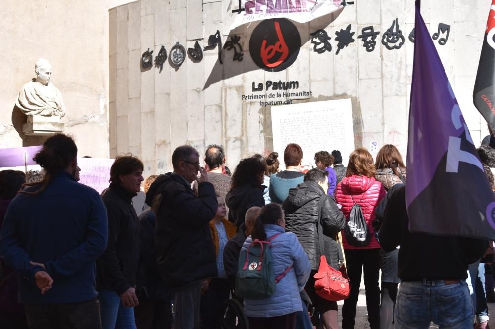 Manifestació 8-M a Berga