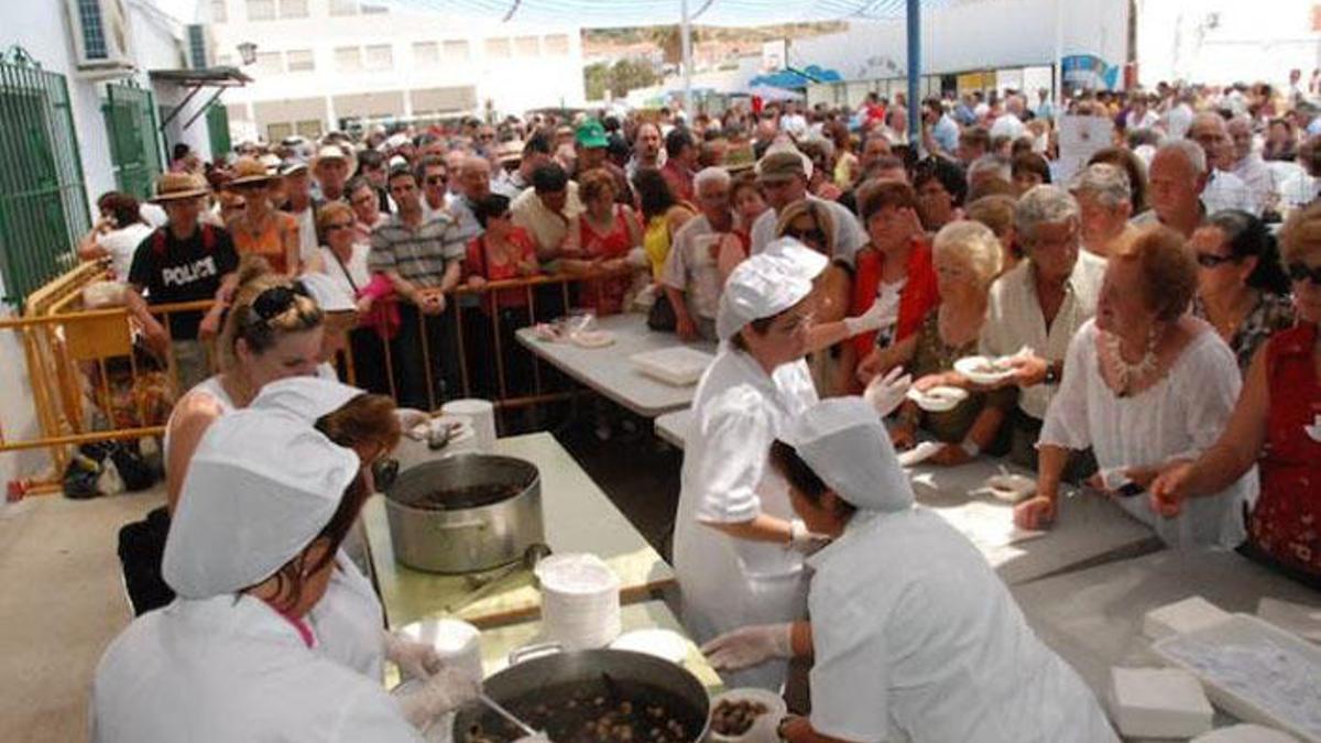 Asistentes al Día del Caracol en una edición anterior.
