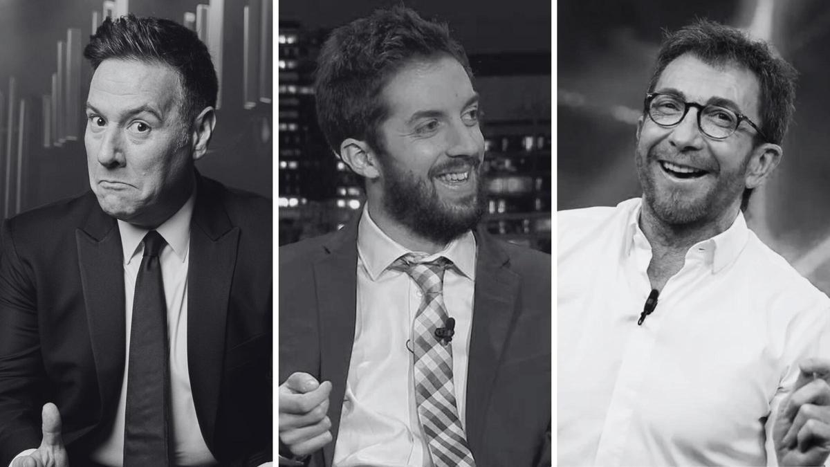 Carlos Latre, David Broncano y Pablo Motos se disputarán el 'prime time'.