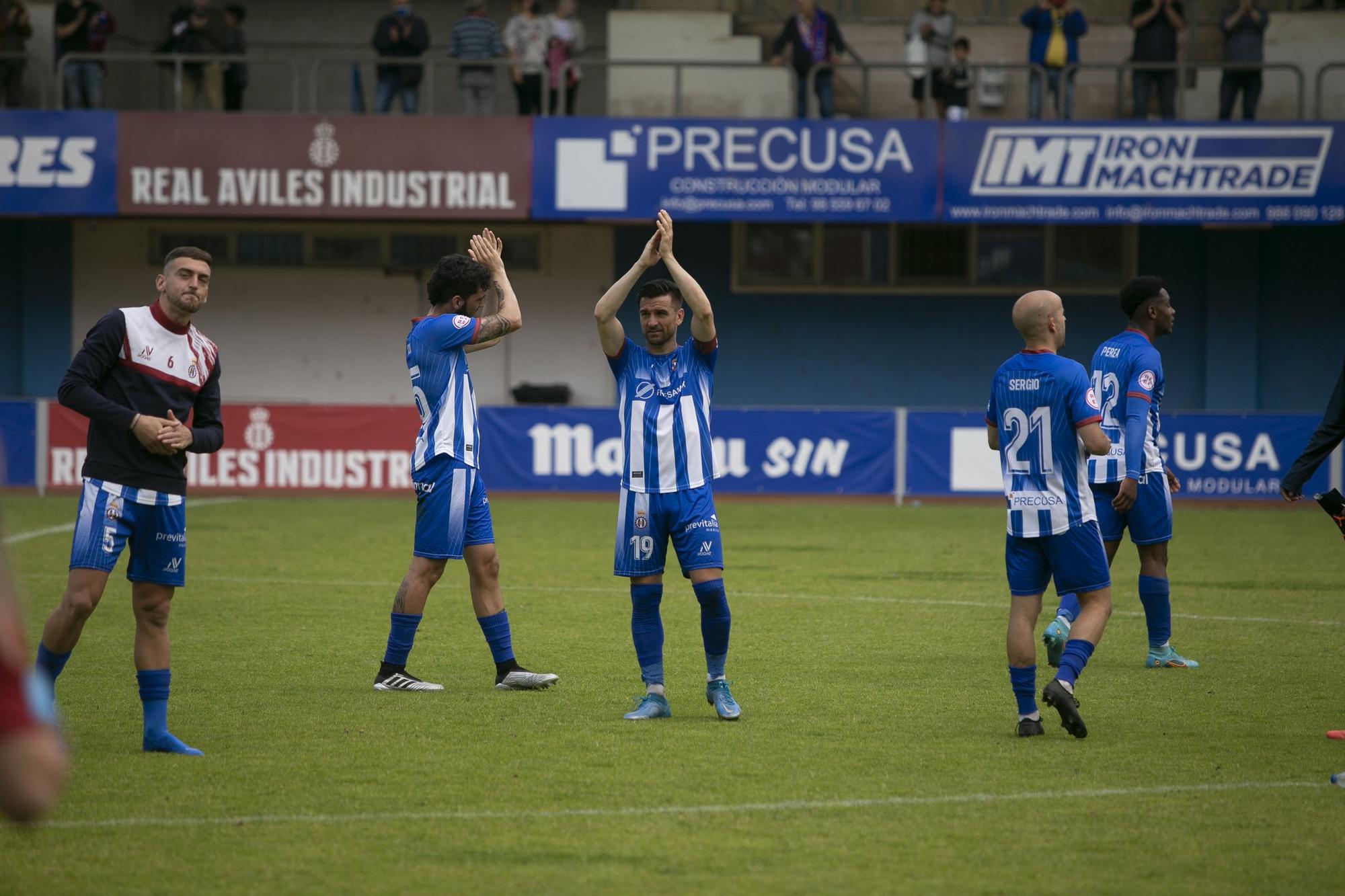 EN IMÁGENES: Así fue el empate entre el Real Avilés y el Arenteiro