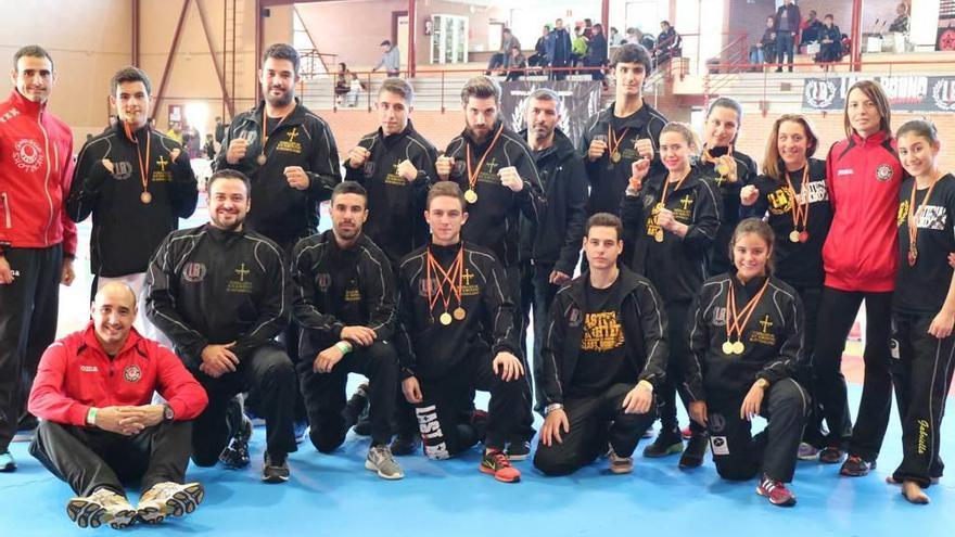 Representación del Shotokan en el Campeonato de España de clubes.