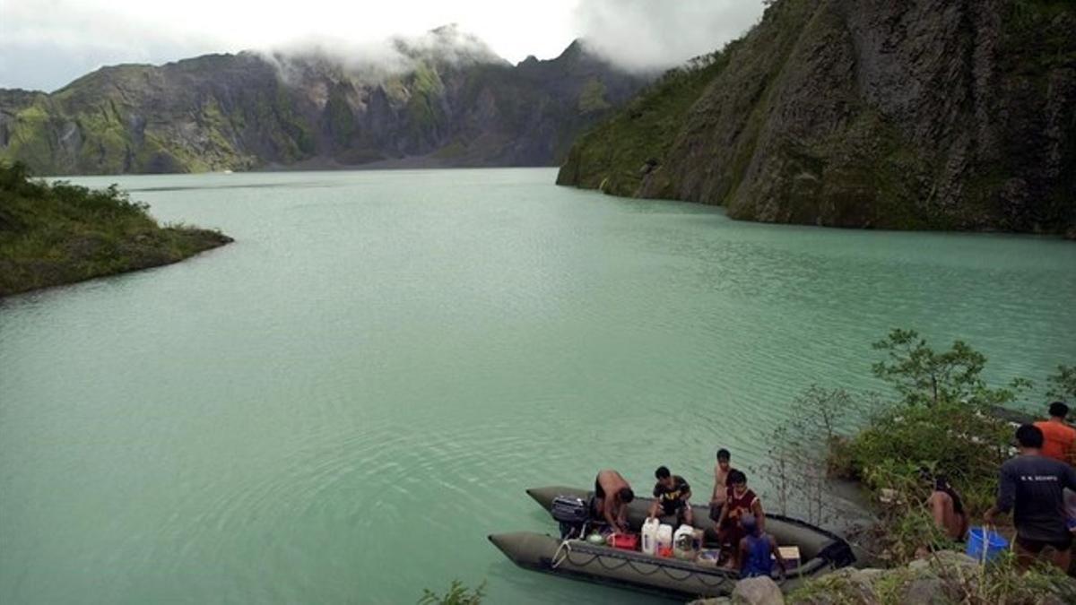 Imagen de archivo del Pinatubo, al norte de Filipinas