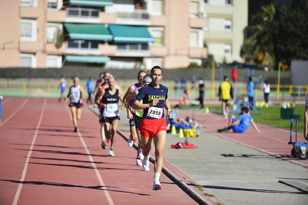 Atletismo nacional Máster sábado en la pista de Atletismo de Cartagena