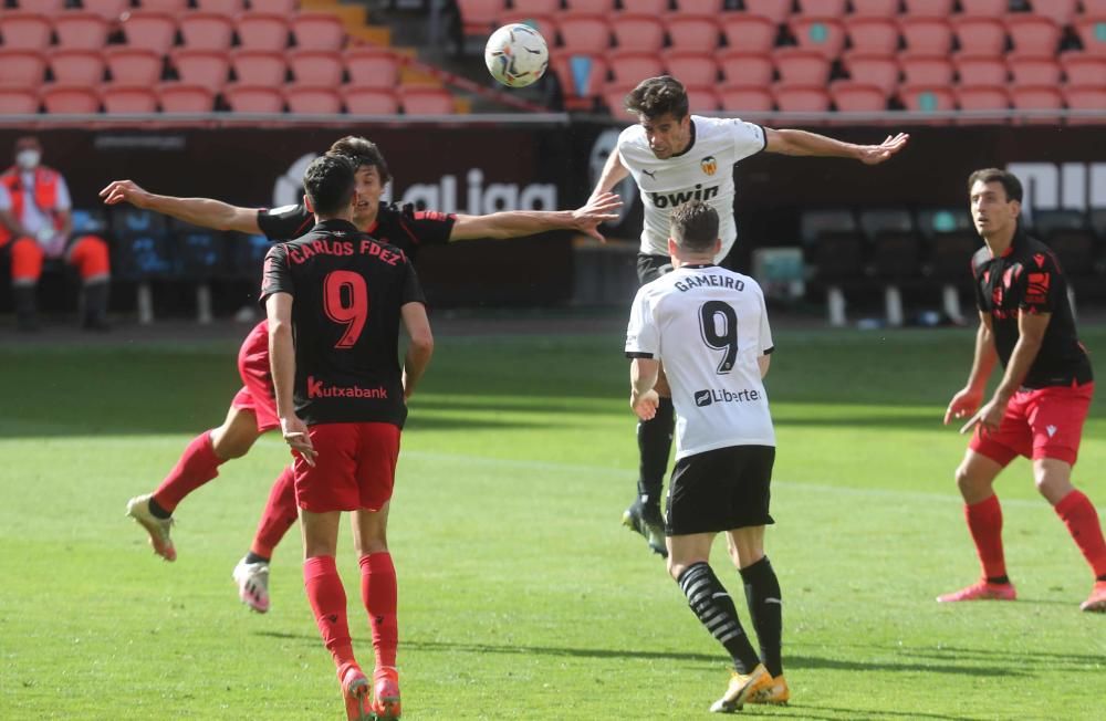 Valencia CF - Real Sociedad, en imágenes