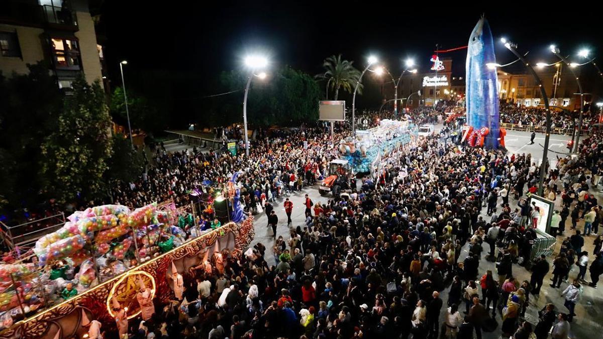 Desfile del Entierro de la Sardina, el pasado año.