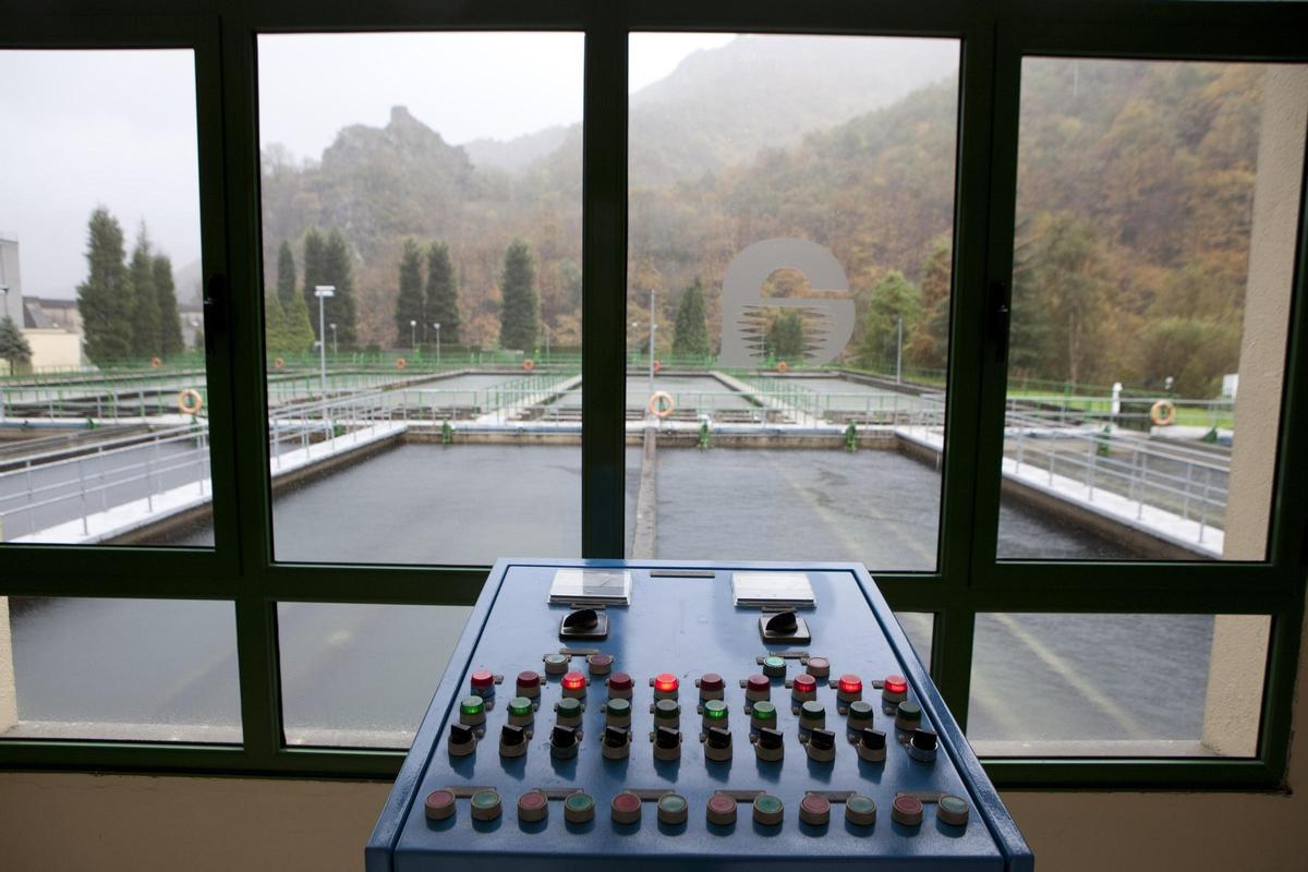 Una depuradora de Cadasa