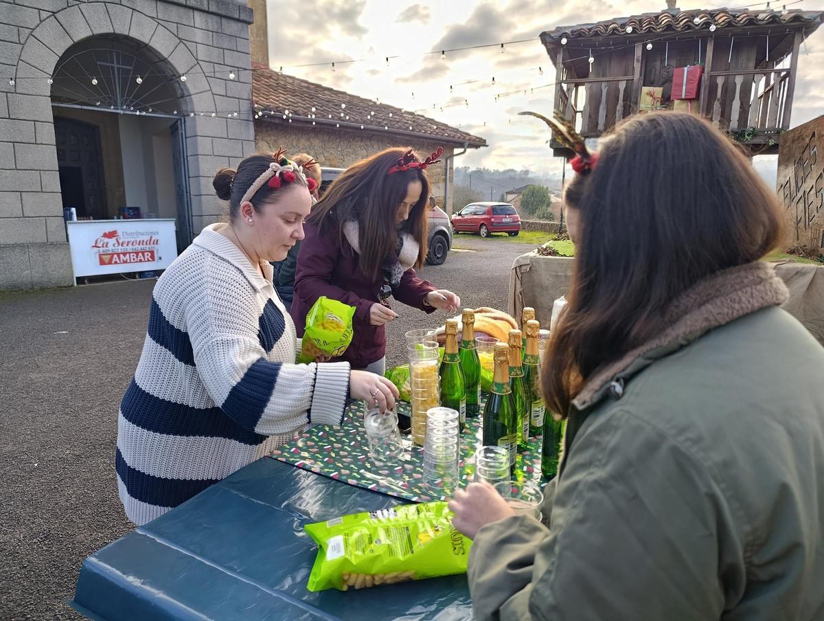 Así se vivieron las campanadas infantiles en Valdesoto