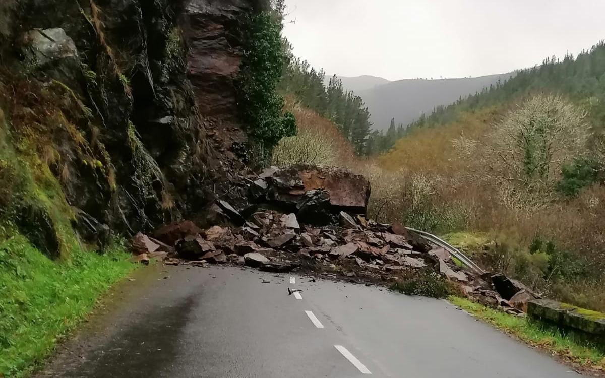 Imagen del desprendimiento.