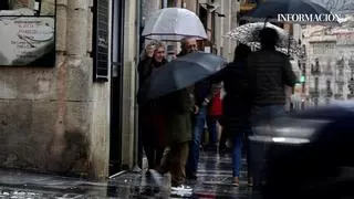 Aemet decreta alerta amarilla por una dana que afectará hoy y mañana al Mediterráneo con viento, lluvia y un mar muy alterado