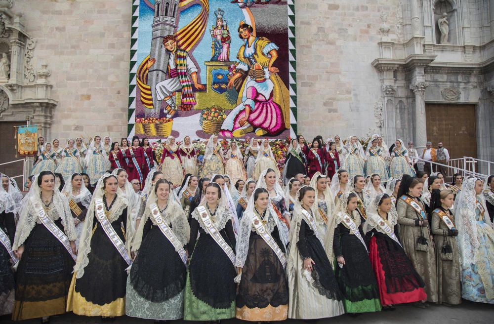 Fallas 2019: Ofrenda en Borriana