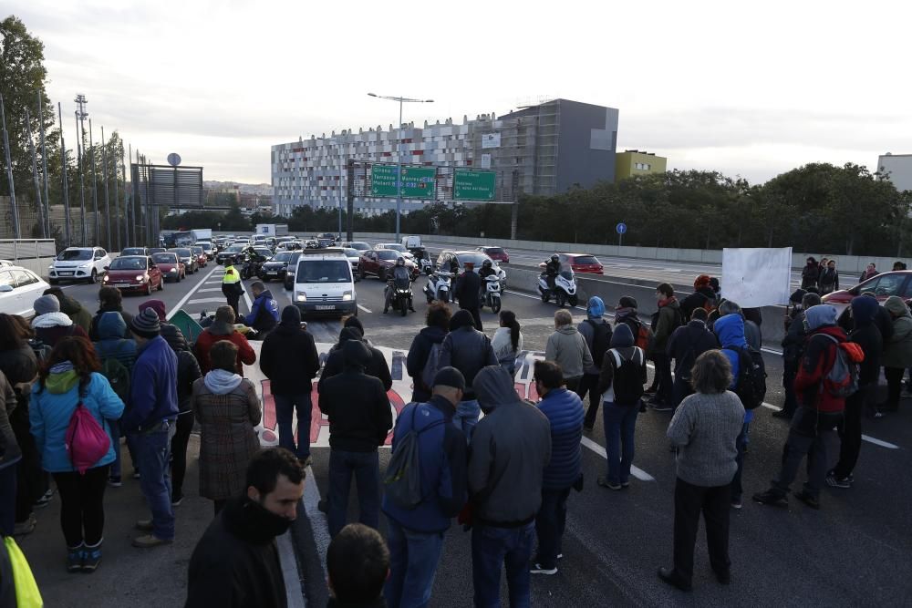 Huelga general en Cataluña