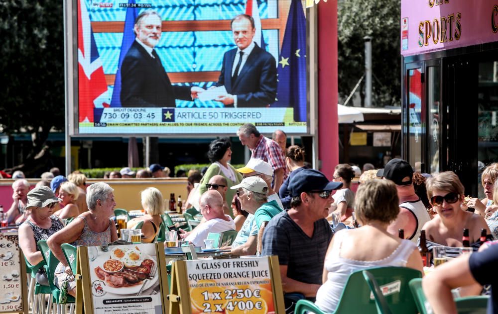 Británicos en Benidorm, ante el Brexit: "Todo va a