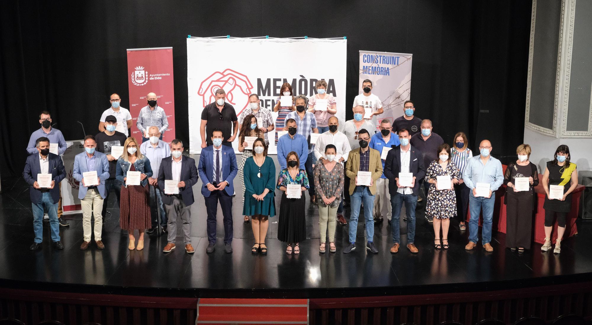 Homenaje a las víctimas y supervivientes del medio Vinalopó de los campos de concentración nazis